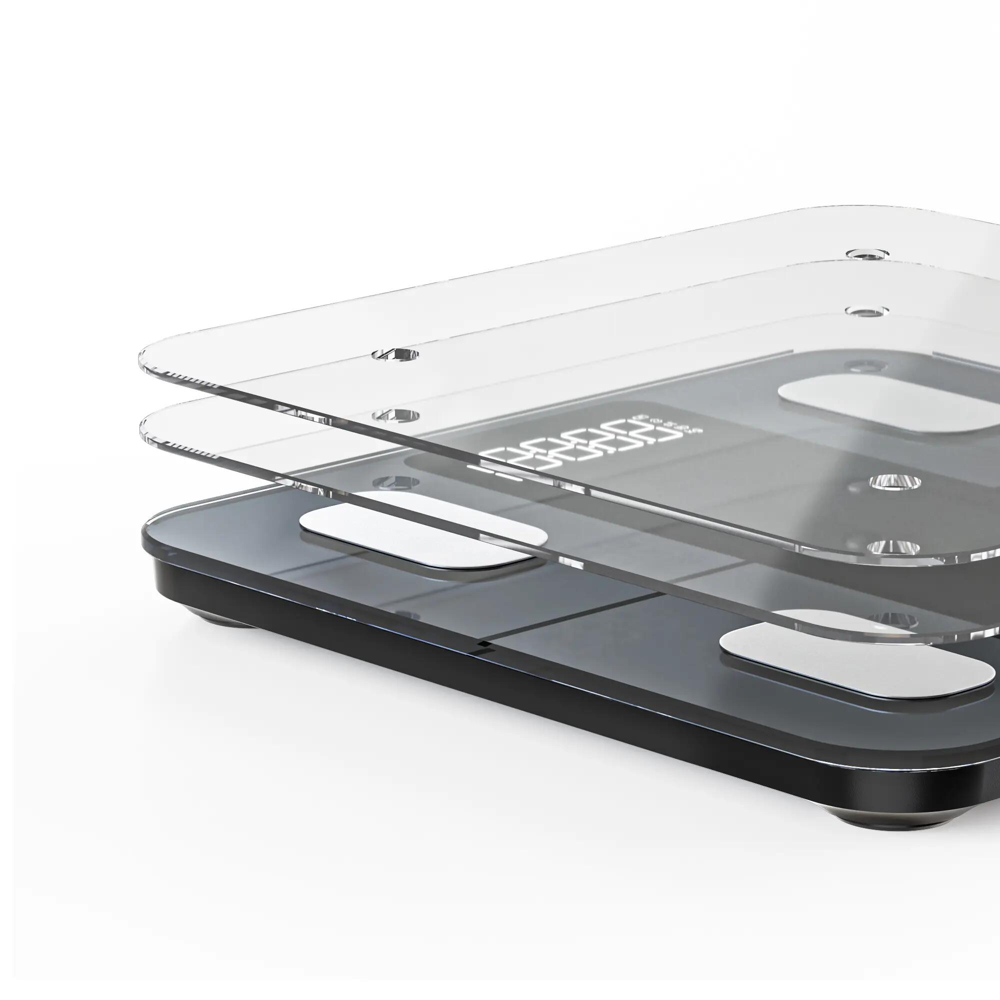 Pèse-personne Connecté Analyse Corporelle Écran LED Bluetooth Sacoma Edge 3/8