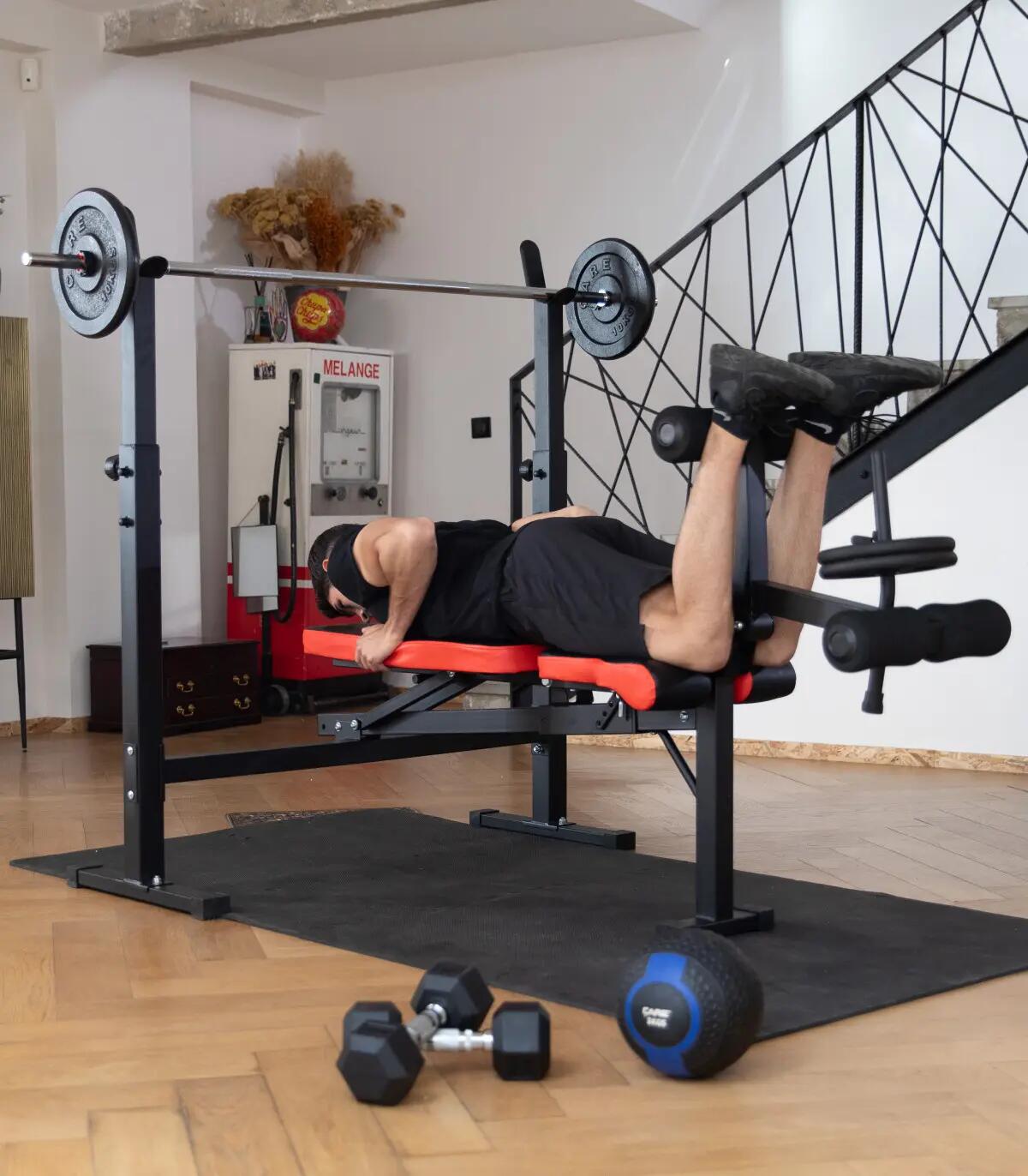 Banc de musculation multi-positions pliable et inclinable - Pro Max 5/12