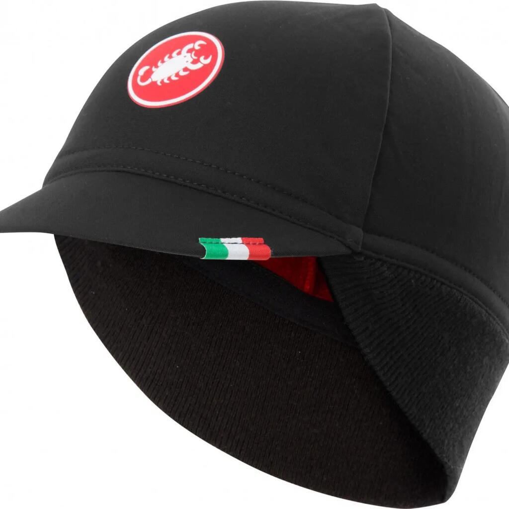 Castelli Difesa Thermal Cap Black