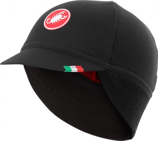 Casquette Hiver Castelli Difesa Thermal Noir