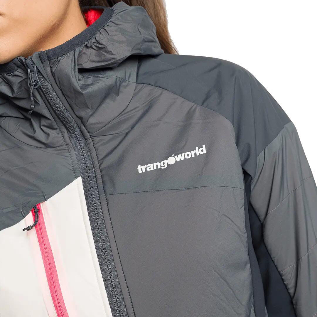 Chaqueta para Mujer Trangoworld Trevisina Gris 7/7