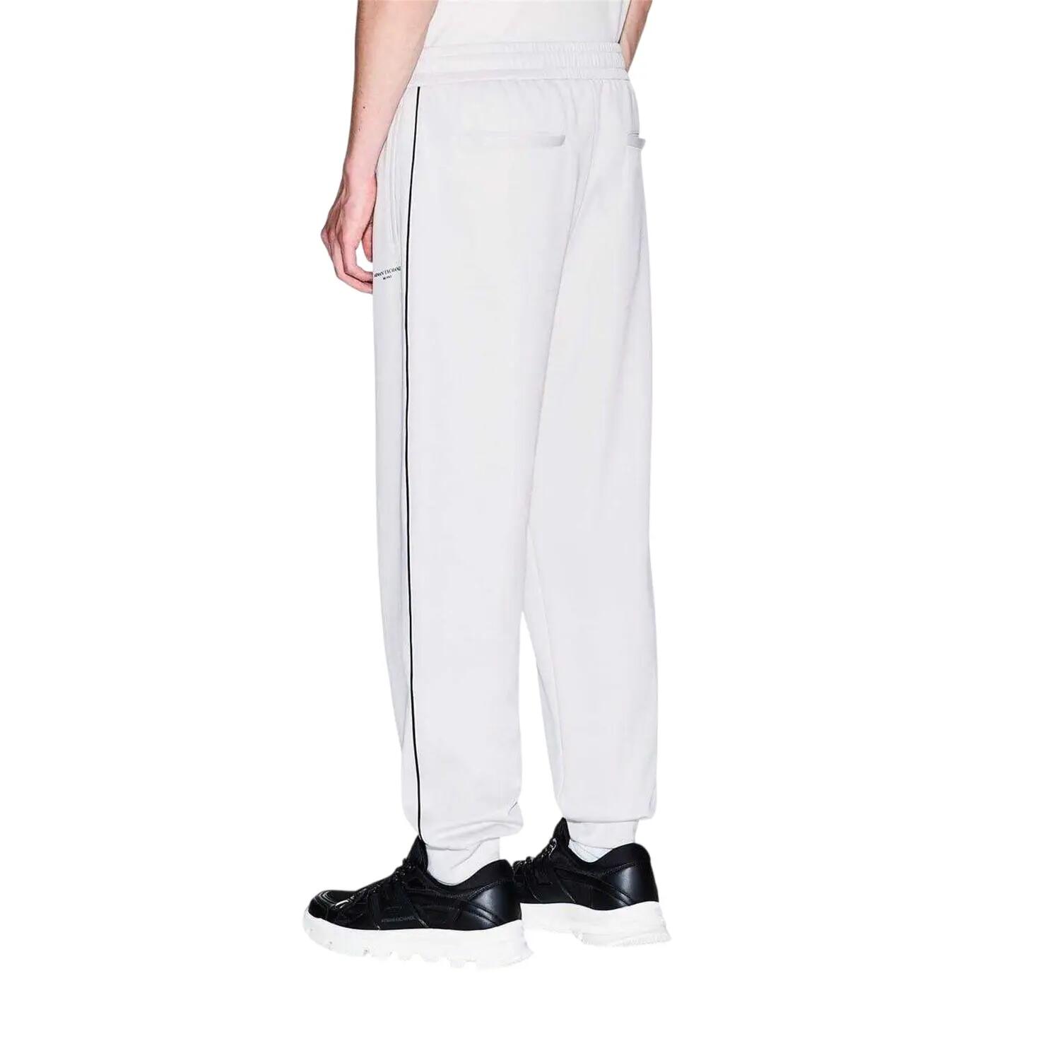 Pantalón de Chándal Diseño Sólido para Hombre Gris 3/5