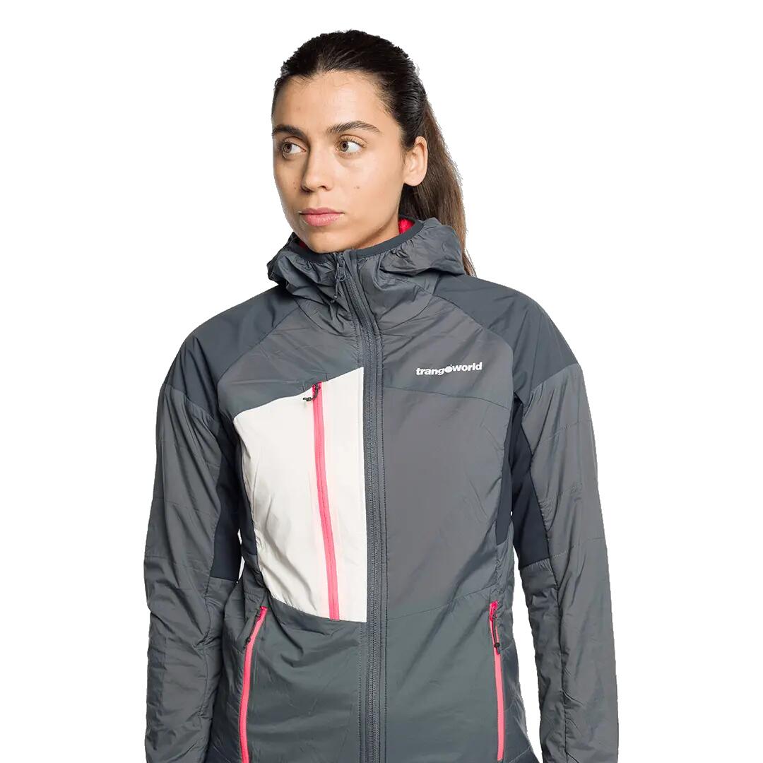 Chaqueta para Mujer Trangoworld Trevisina Gris 6/7
