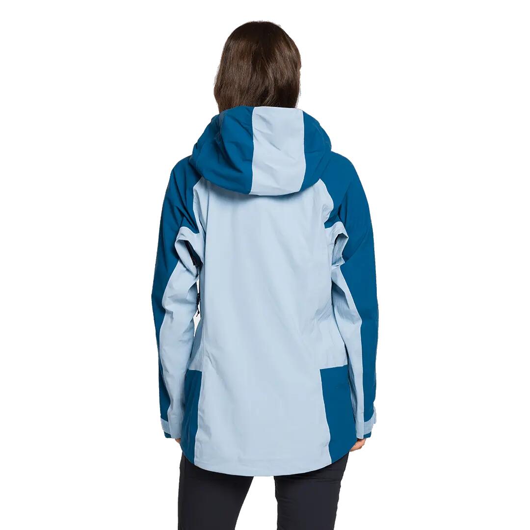 Chaqueta para Mujer Trangoworld Ruby Azul/Azul Impermeable 7/7