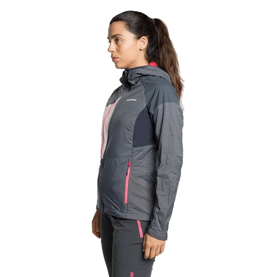Chaqueta para Mujer Trangoworld Trevisina Gris 5/7