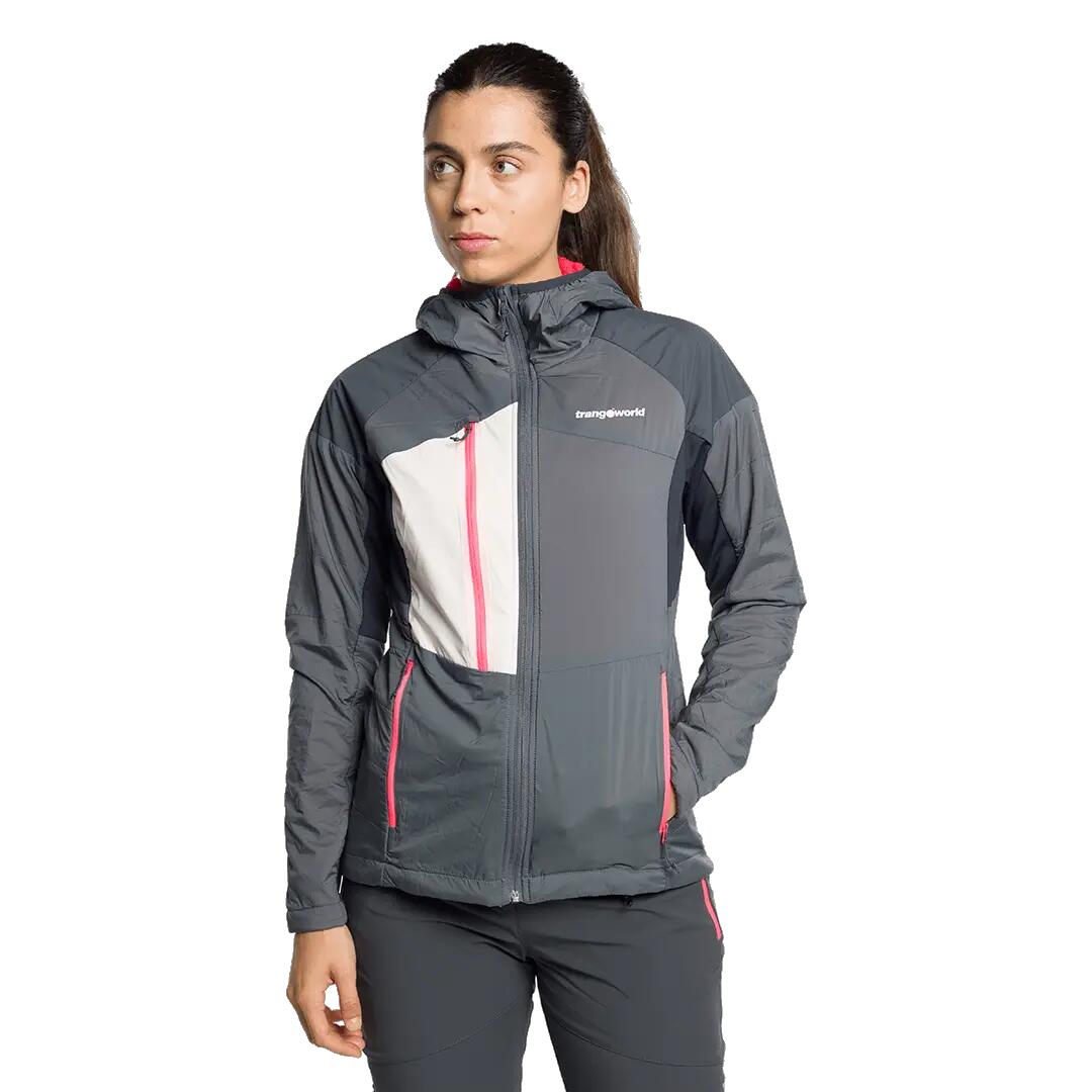 Chaqueta para Mujer Trangoworld Trevisina Gris 3/7