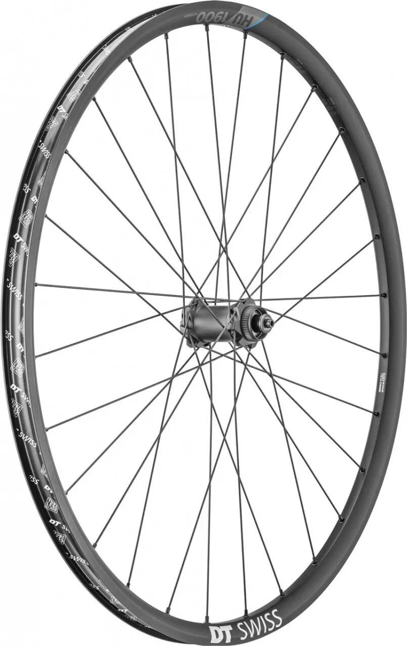 DT SWISS Laufrad (Vorderrad) HU 1900 Spline DB 29/25mm Alu, sz, Center Lock, ... 1/3