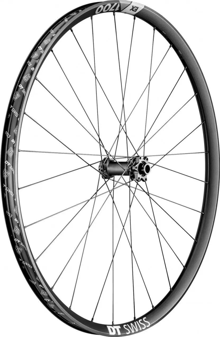 DT SWISS Laufrad (Vorderrad) EX 1700 Spline DB 27,5/30 Alu, sw, IS 6-bolt, 11... 1/3
