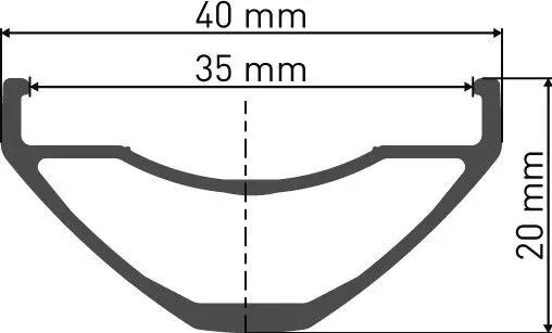 DT Swiss H 1900 Spline 29'' 35 mm Hinterrad | Boost 12x148 mm | 6 Schrauben | 4/4