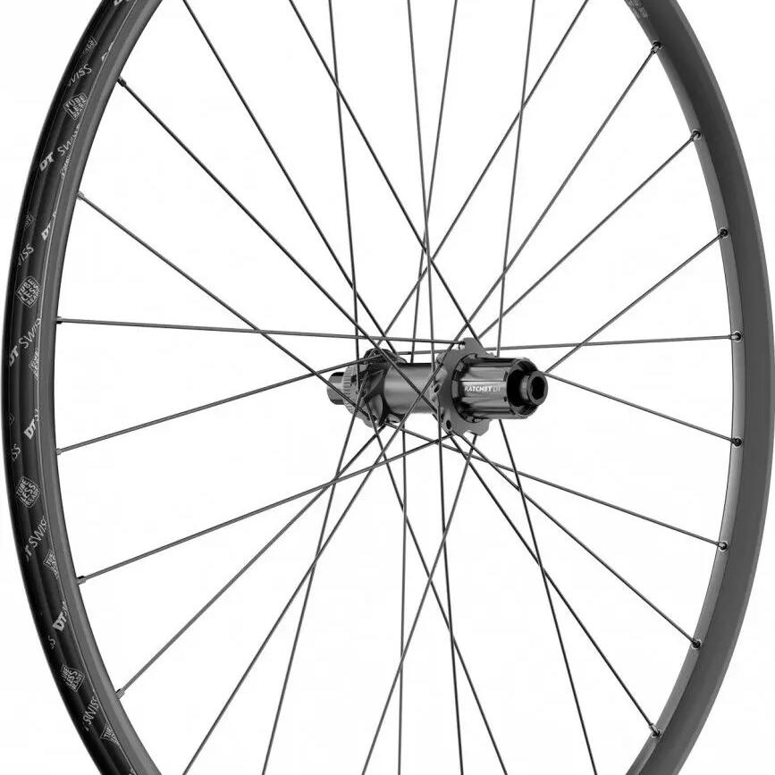 Rear wheel with through axle - rim - weight resistance 110kgs DT Swiss X1900 Boo