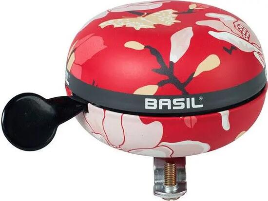 Sonnette Basil Big Bell Magnolia 80mm Rouge