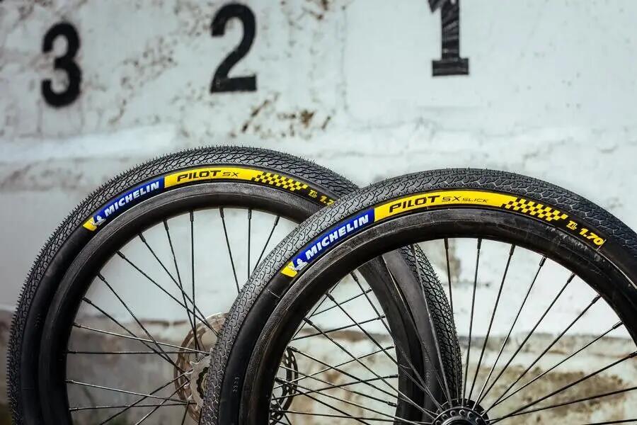 Pneu BMX Race Michelin Pilot SX Racing Line 20'' Tubeless Ready Rigide 4/5