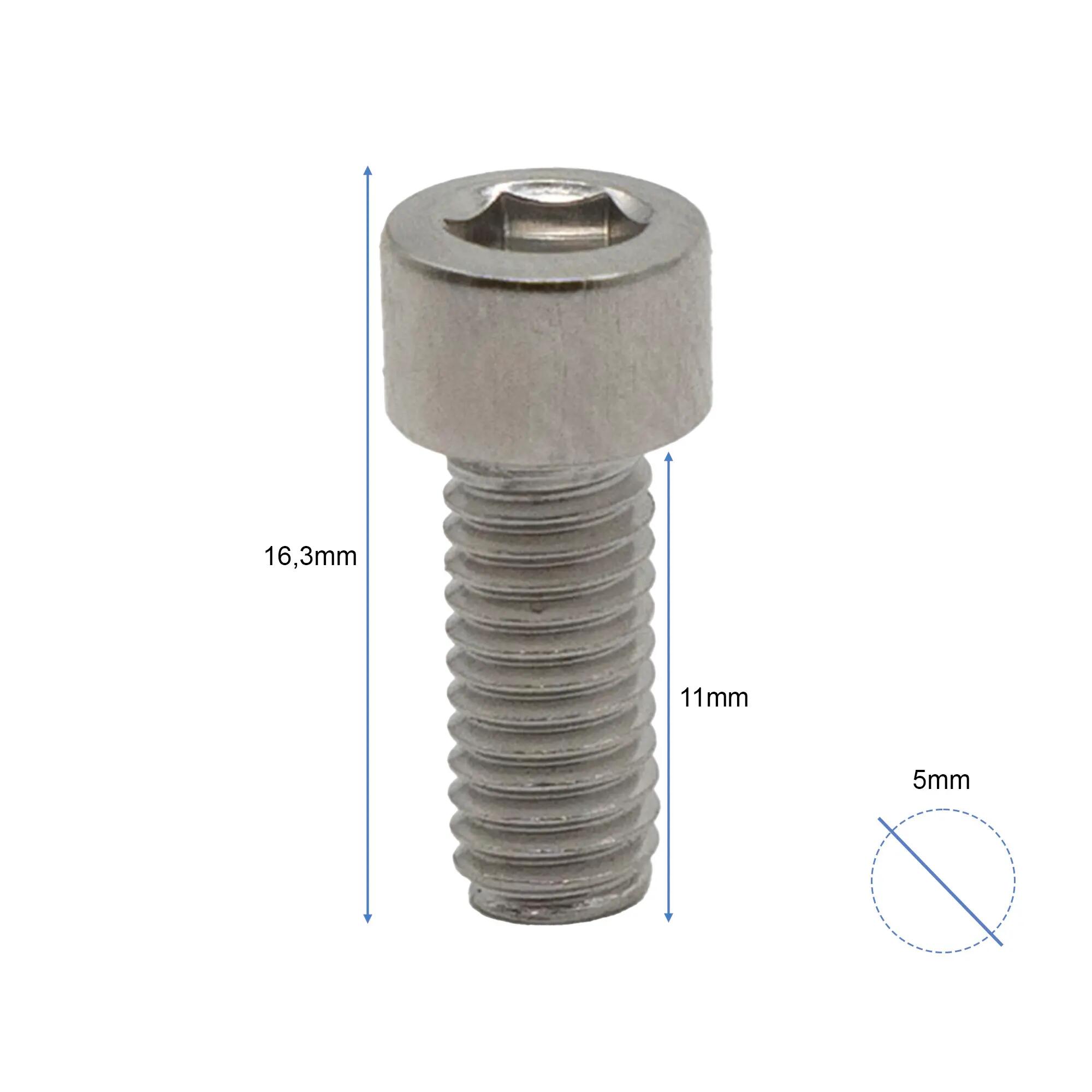 Tornillos guardabarro Dualtron 100 uds 2/3