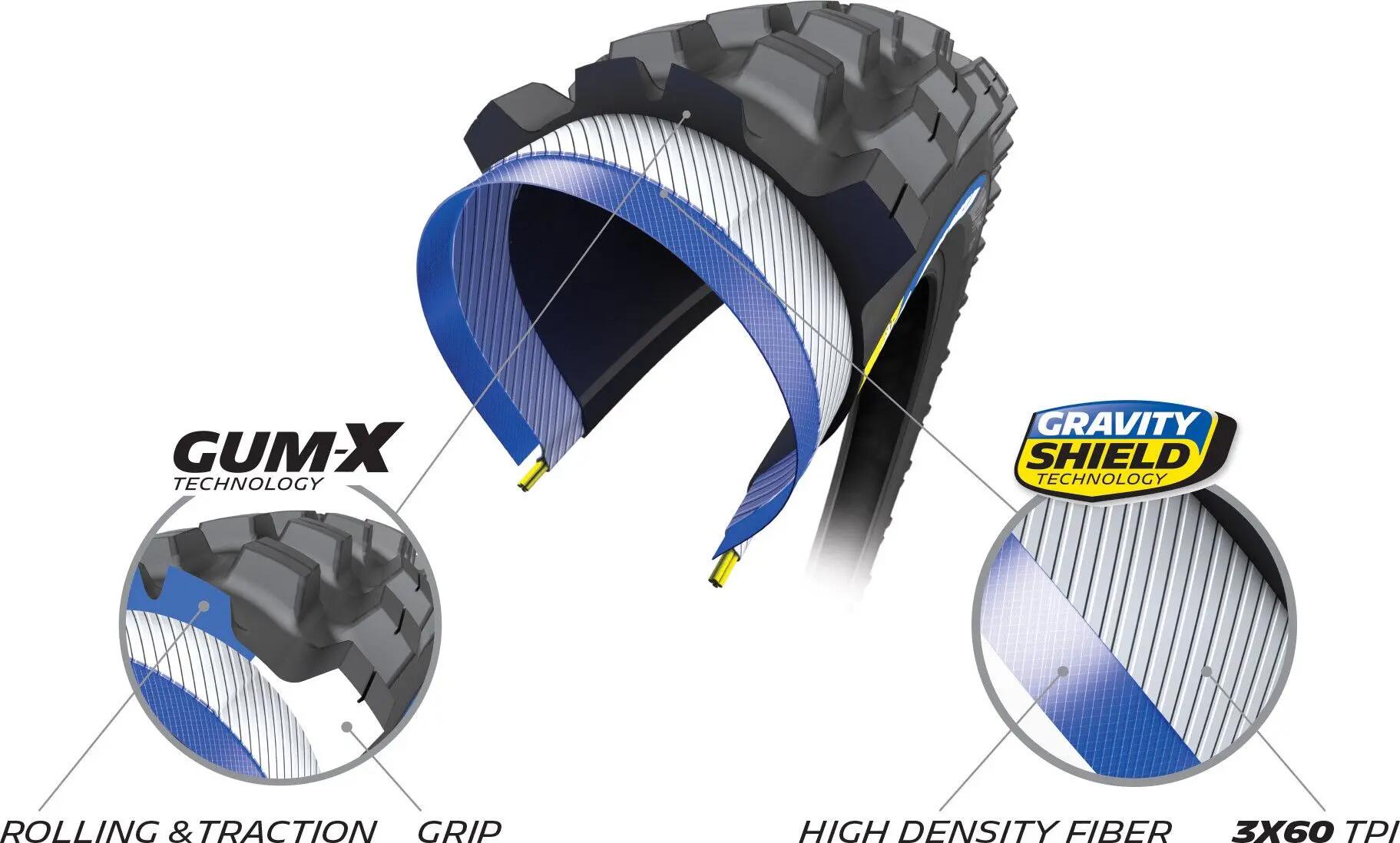 Michelin Wild AM2 Competition Line 29'' Tubeless Ready Soft Gravity Shield GUM-X 3/5