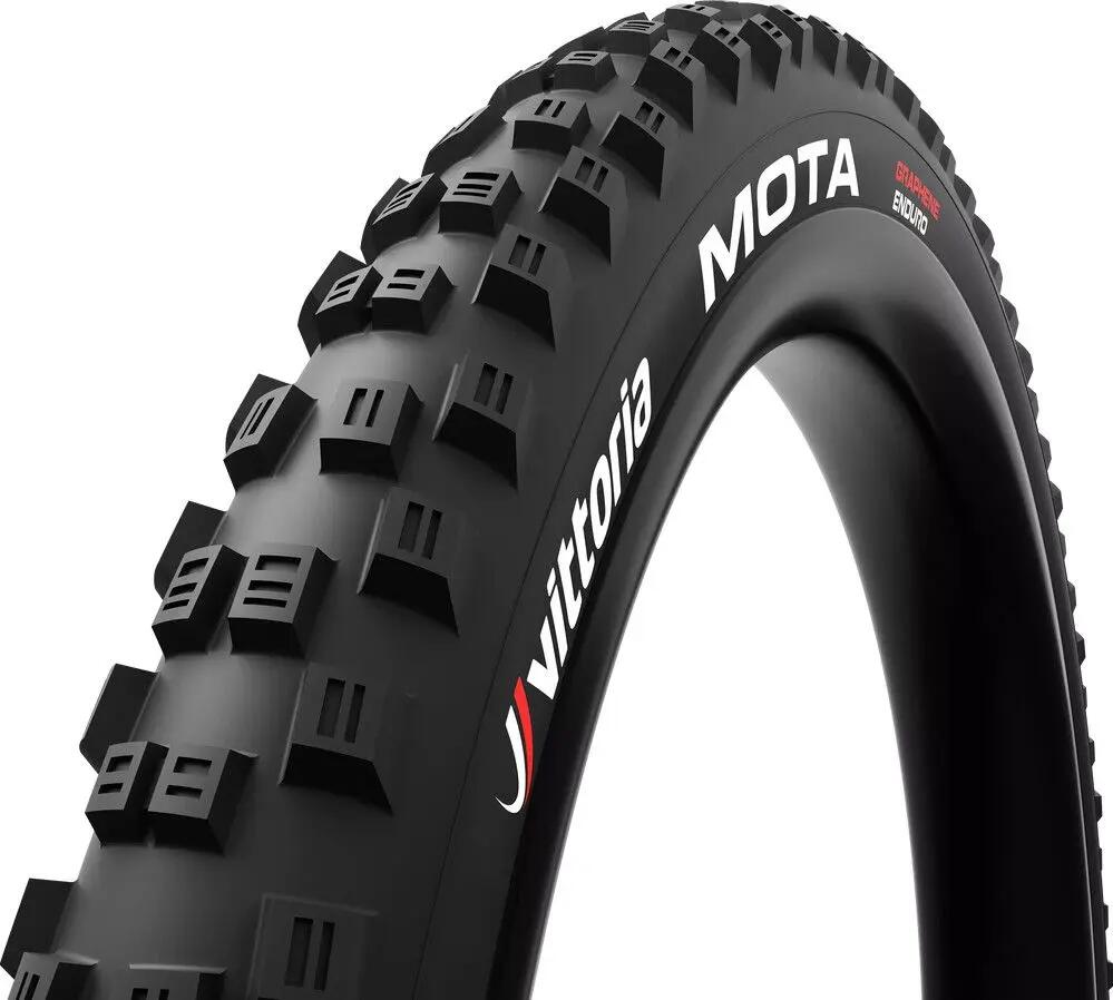 Pneu Vittoria Mota Enduro 27.5'' Tubeless Ready 2-Ply Graphene 4C G2.0 Noir 1/5
