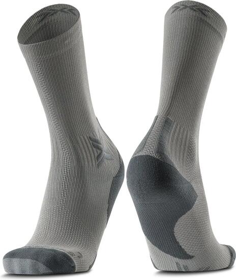 X-Socks Run Discover Crew sokken Grijs/Zwart