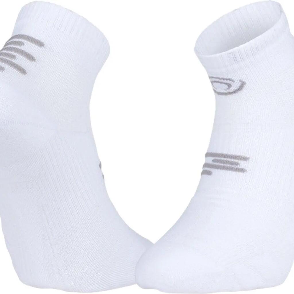 BV Sport Run Marathon Low Socks White/Gray