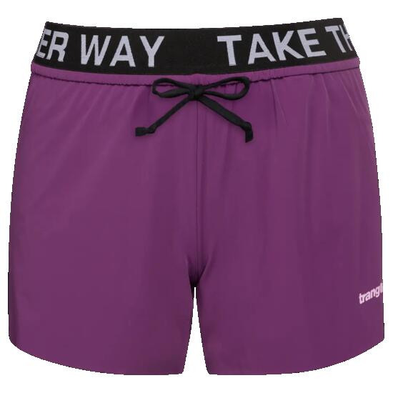 Pantalones cortos de Trail Running para Mujer Trangoworld Larues Morado