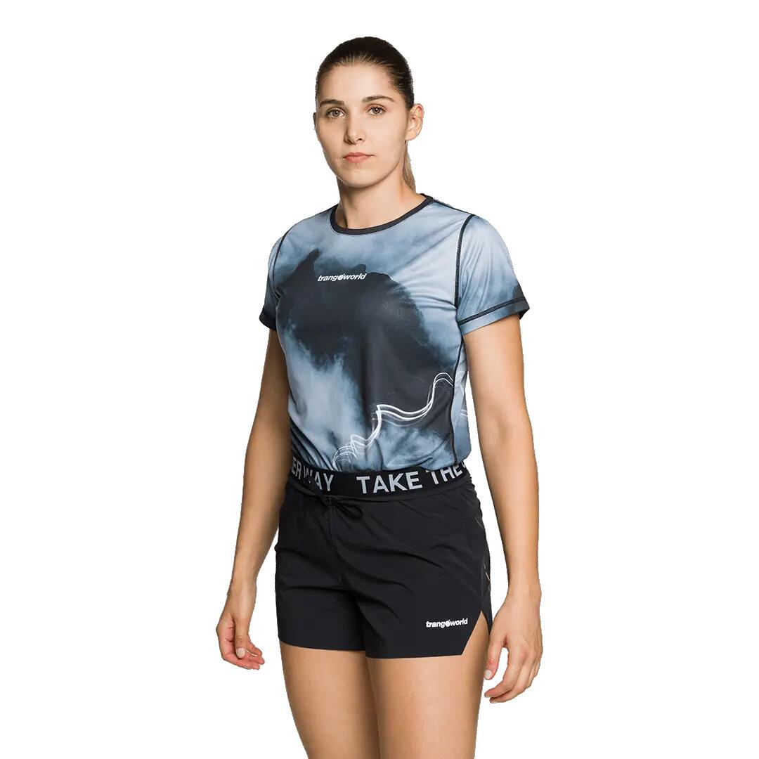 Pantalones cortos de Trail Running para Mujer Trangoworld Larues Negro 6/6