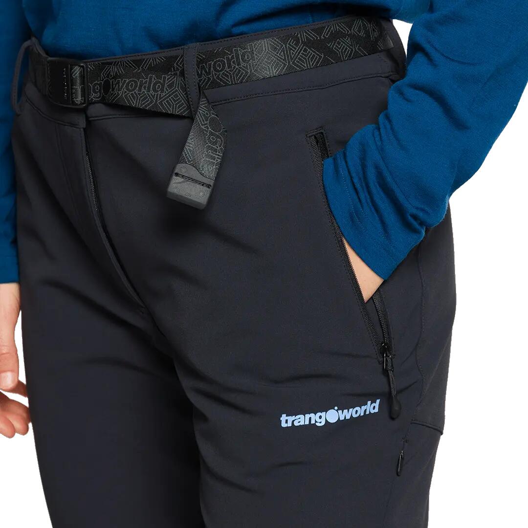 Pantalón para Mujer Trangoworld Dunai v02 Negro 4/7