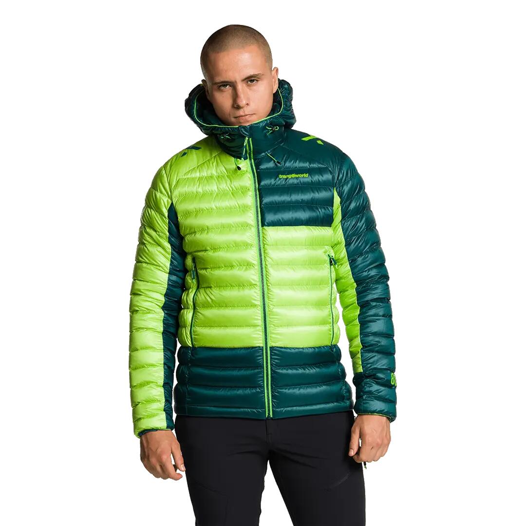 Plumífero para Hombre Trangoworld Trx2 800 evo Verde/Verde 180g 800cuin 2/5