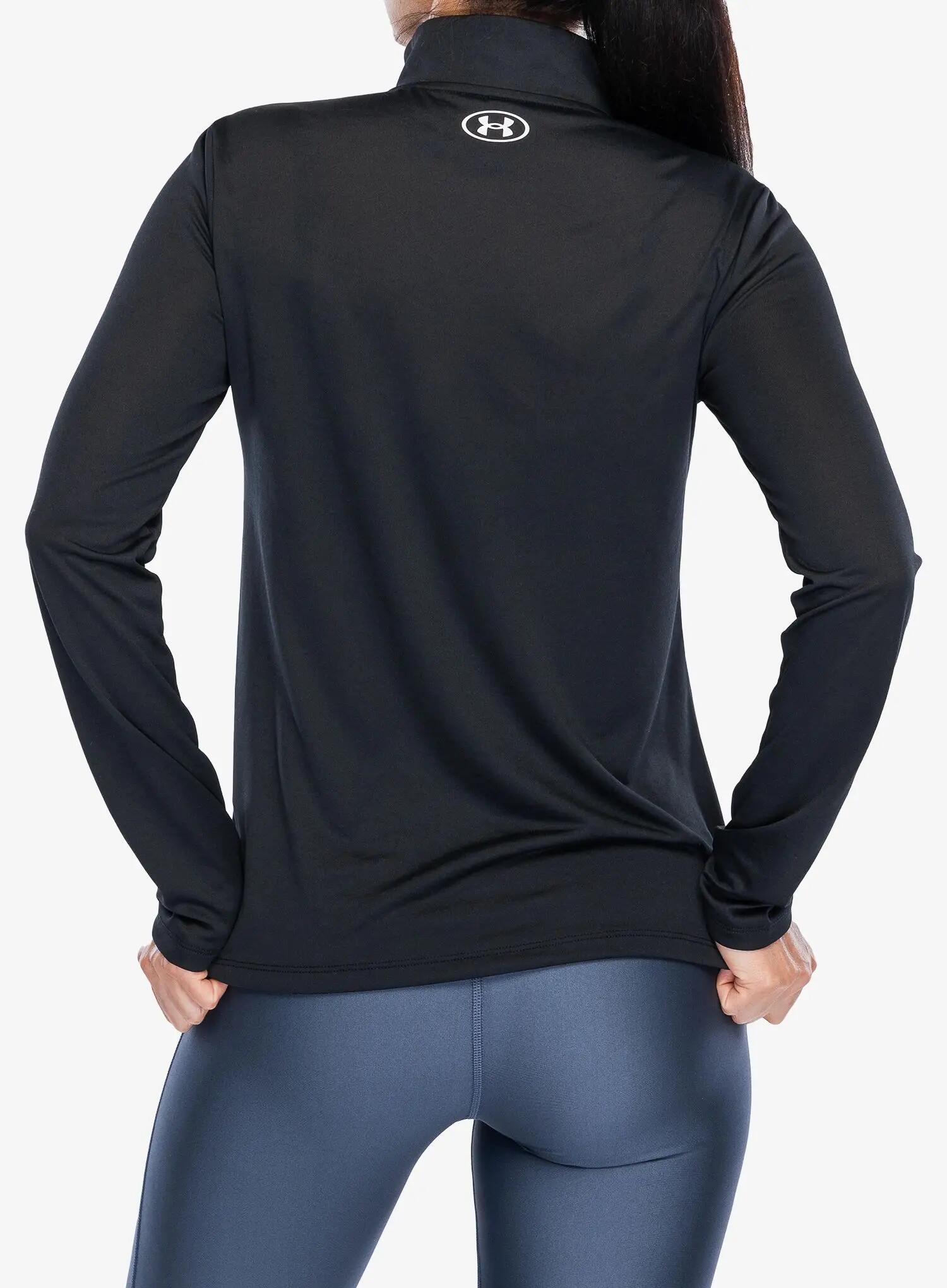 T-shirt à manches longues Under armour Tech 1/2 Zip pour femmes 2/5