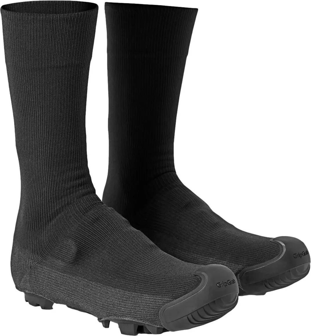 Wasserdichte Überschuhe Gravel  - Explorer Schwarz 1/7