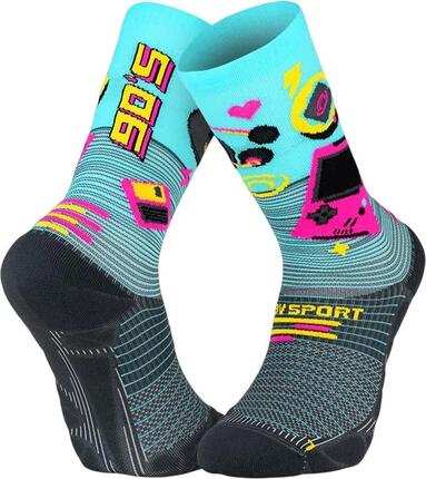 Chaussettes BV Sport Run Marathon Générations 70s Collector Orange