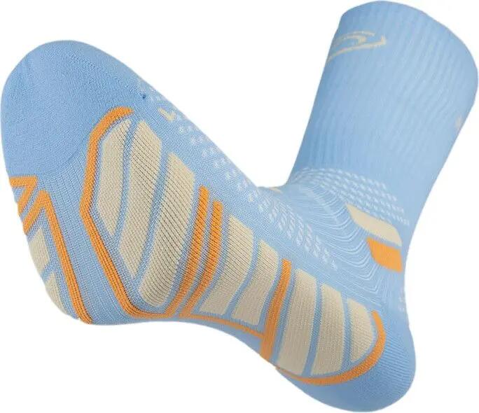 BV Sport Trail Ultra High sokken, blauw/oranje 3/5