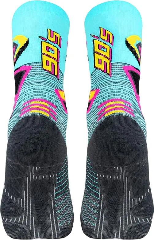 Chaussettes BV Sport Run Marathon Générations 90s Collector Bleu/Noir 2/5