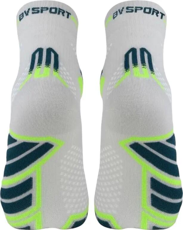 Chaussettes BV Sport Trail Ultra Mid Gris/Vert 2/5