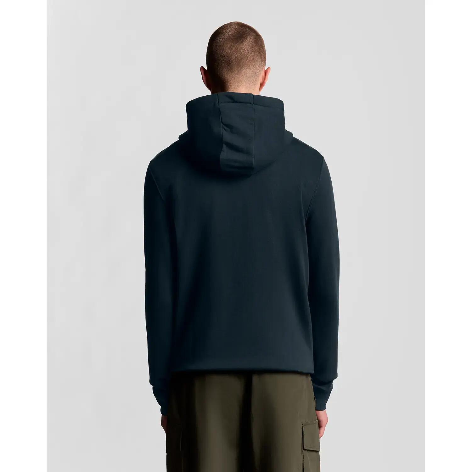 Bluza z kapturem i zamkiem błyskawicznym Lyle & Scott 4/5