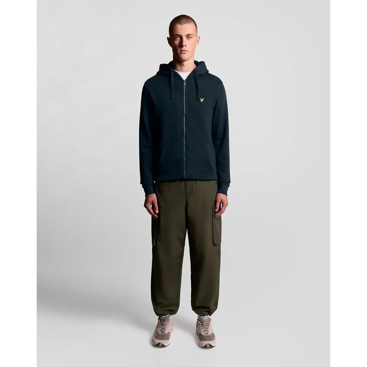 Bluza z kapturem i zamkiem błyskawicznym Lyle & Scott 3/5