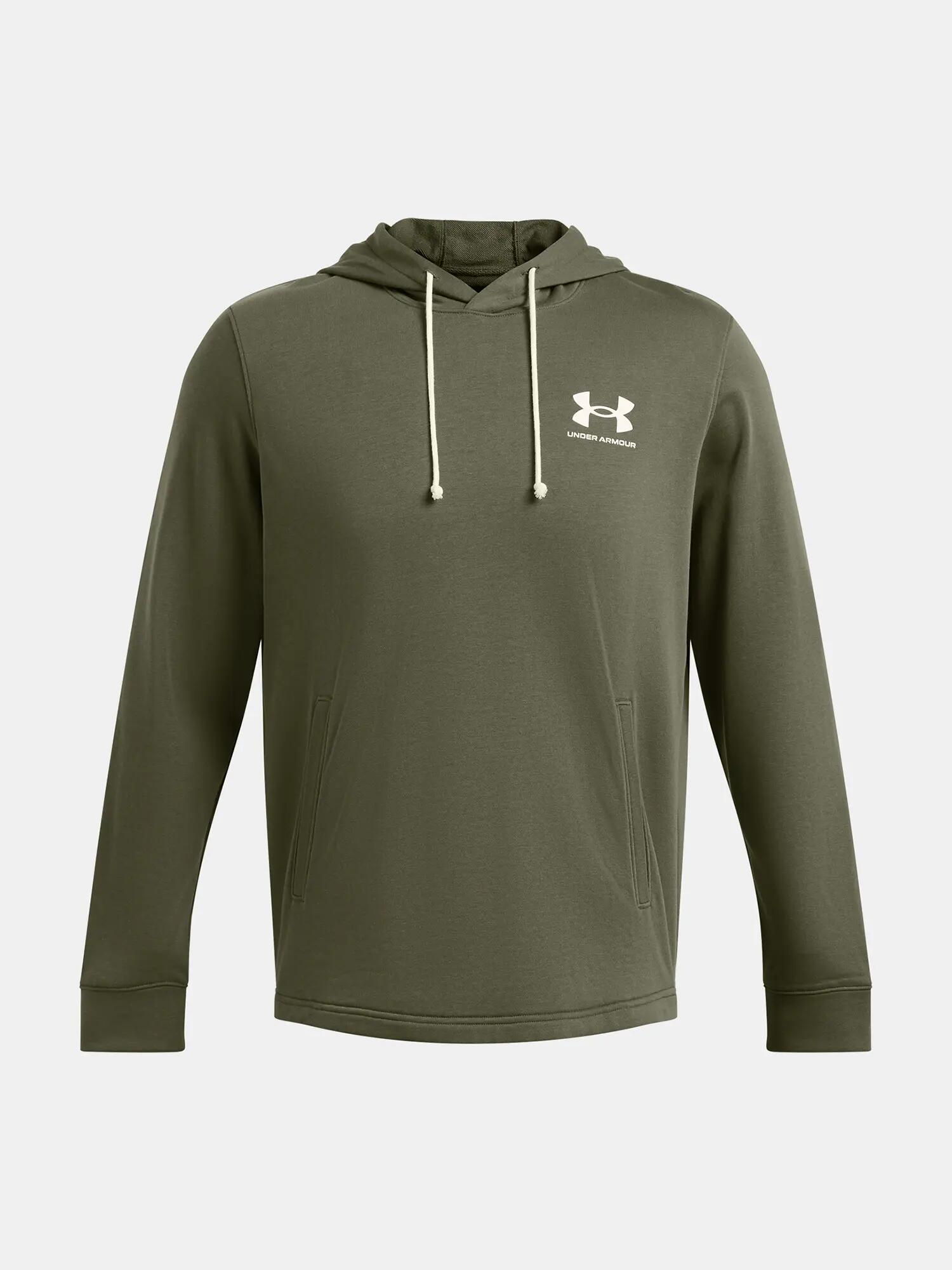Sweat à capuche Under armour modèle 1370401-390 pour femmes 3/4