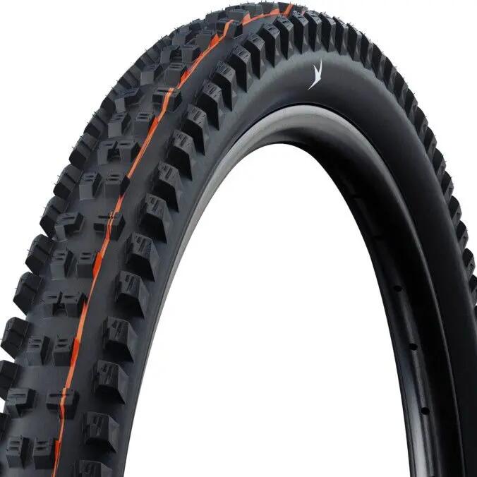 Schwalbe Gravity Tacky Chan Diagonal 29'' Mountain Bike Tire, Soft, Tubeless Rea