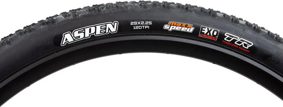 Opona ASPEN - 29x2.25 - tr. soft - MaxxSpeed ​​​​/ Exo / TR 3/6