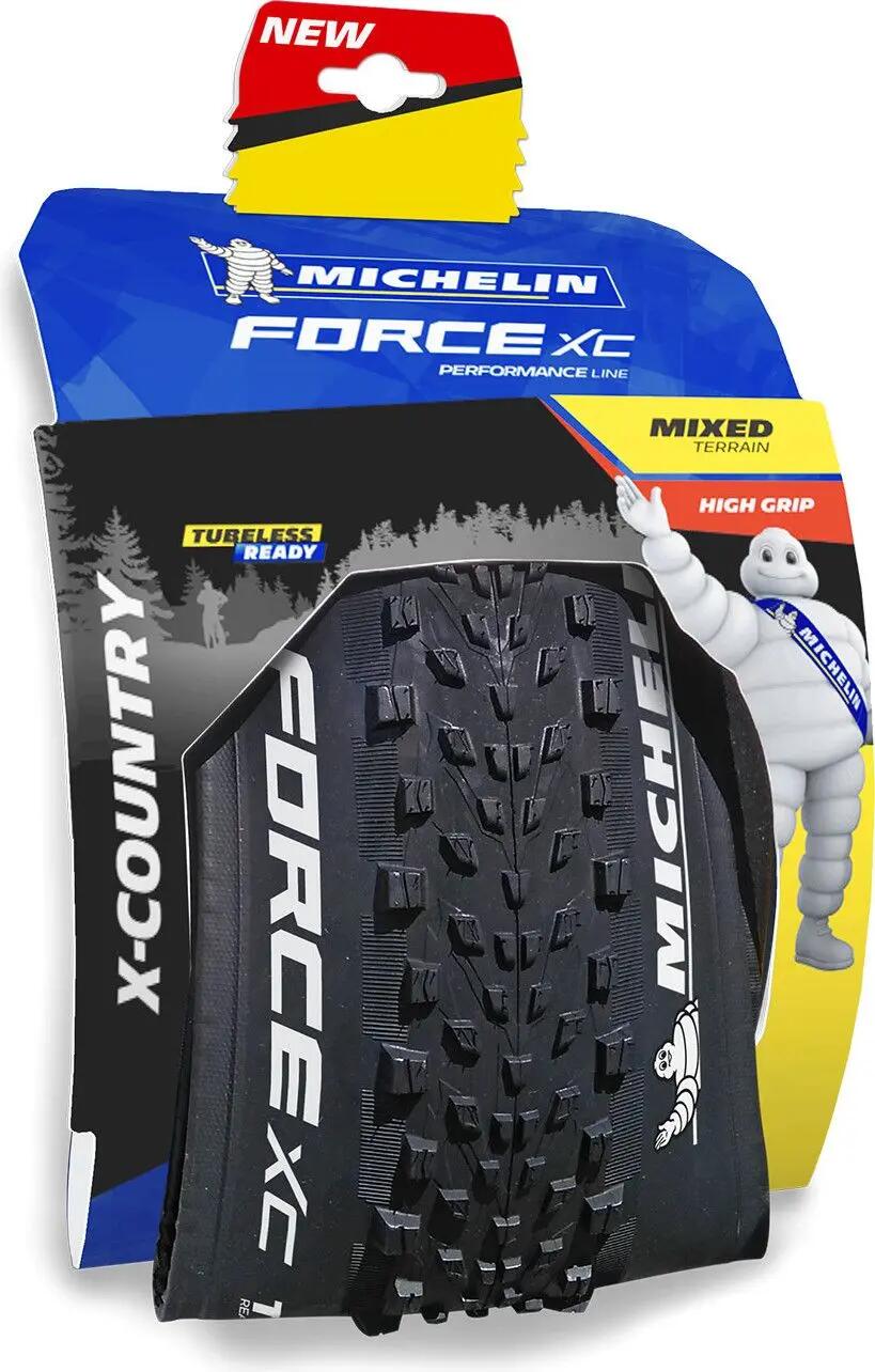 Neumático MTB Michelin Force XC Performance Line 26 '' Tubeless Ready Plegable 2/4