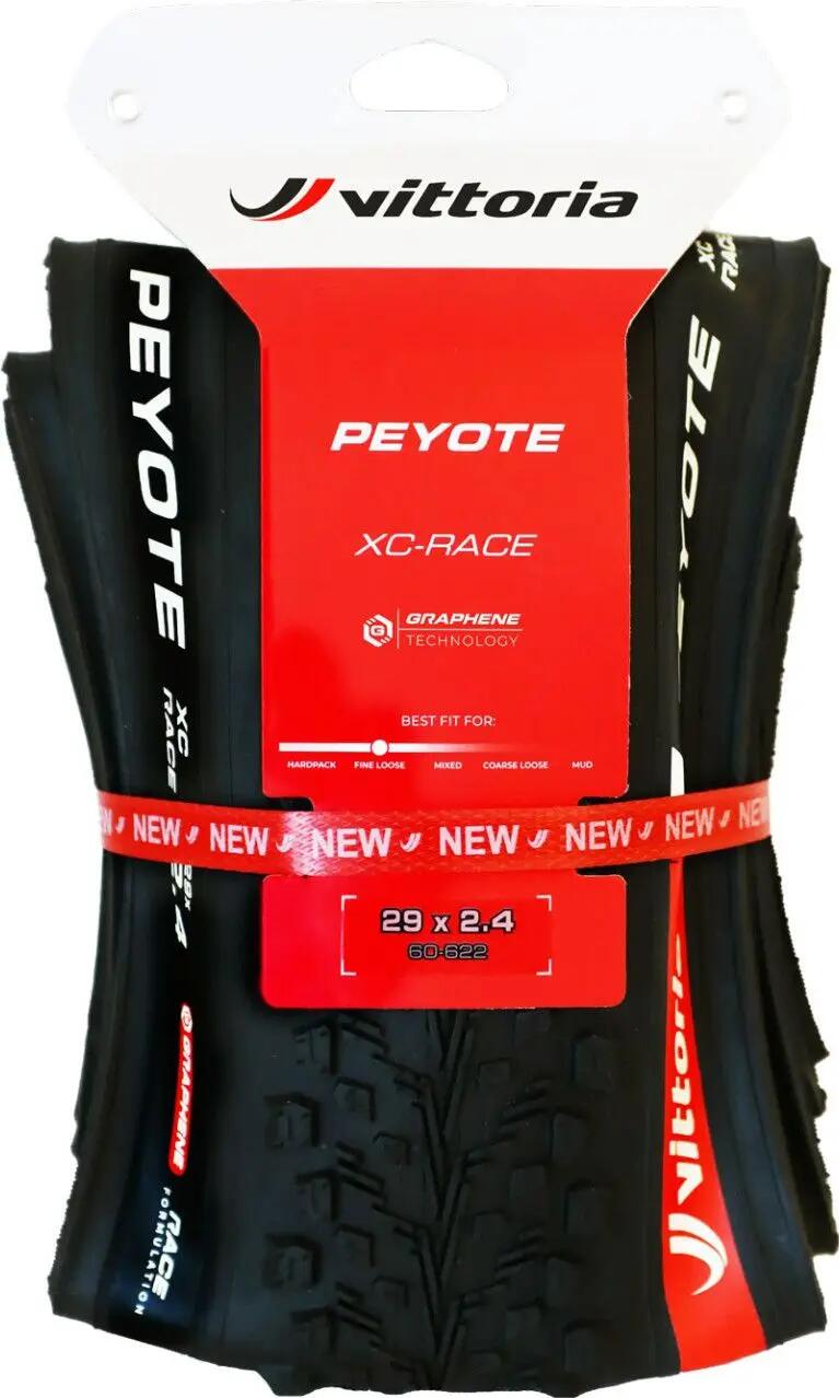 Vittoria Peyote XC Race 29'' MTB Race Tubeless Ready Foldable Graphene Race Form 3/5