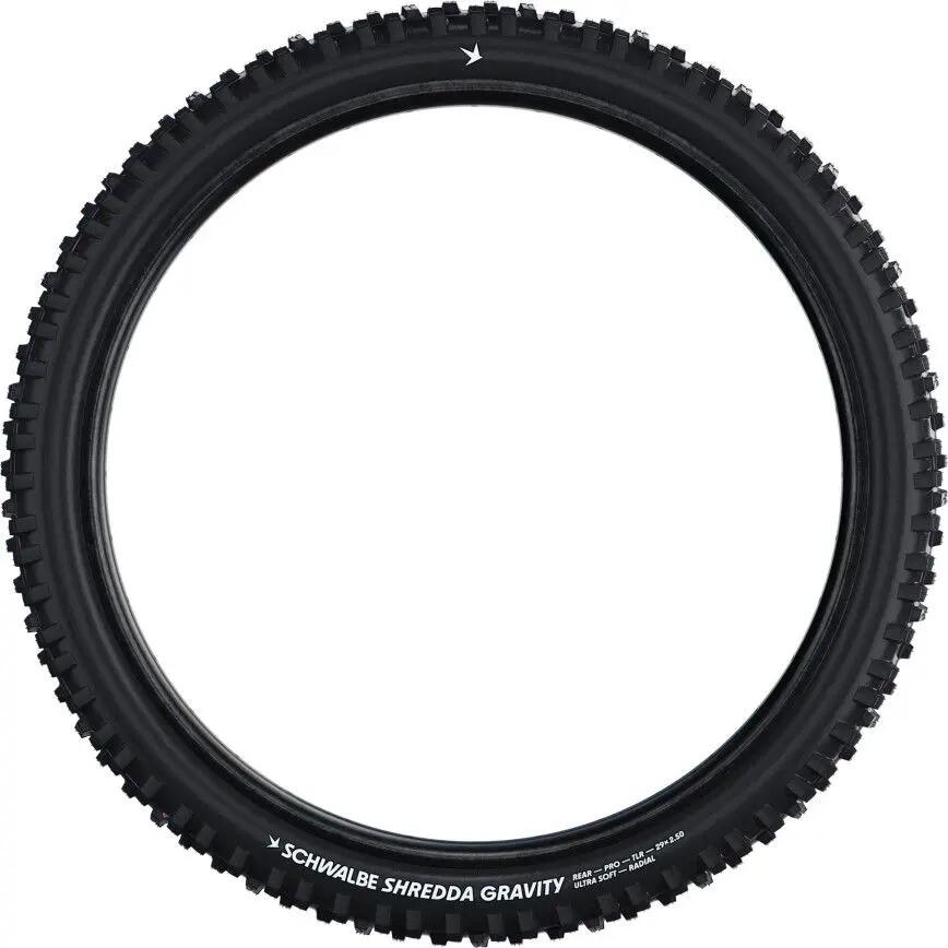 Pneu VTT Schwalbe Shredda Rear 27.5'' Tubeless Ready Souple Gravity Pro Radial A 3/7