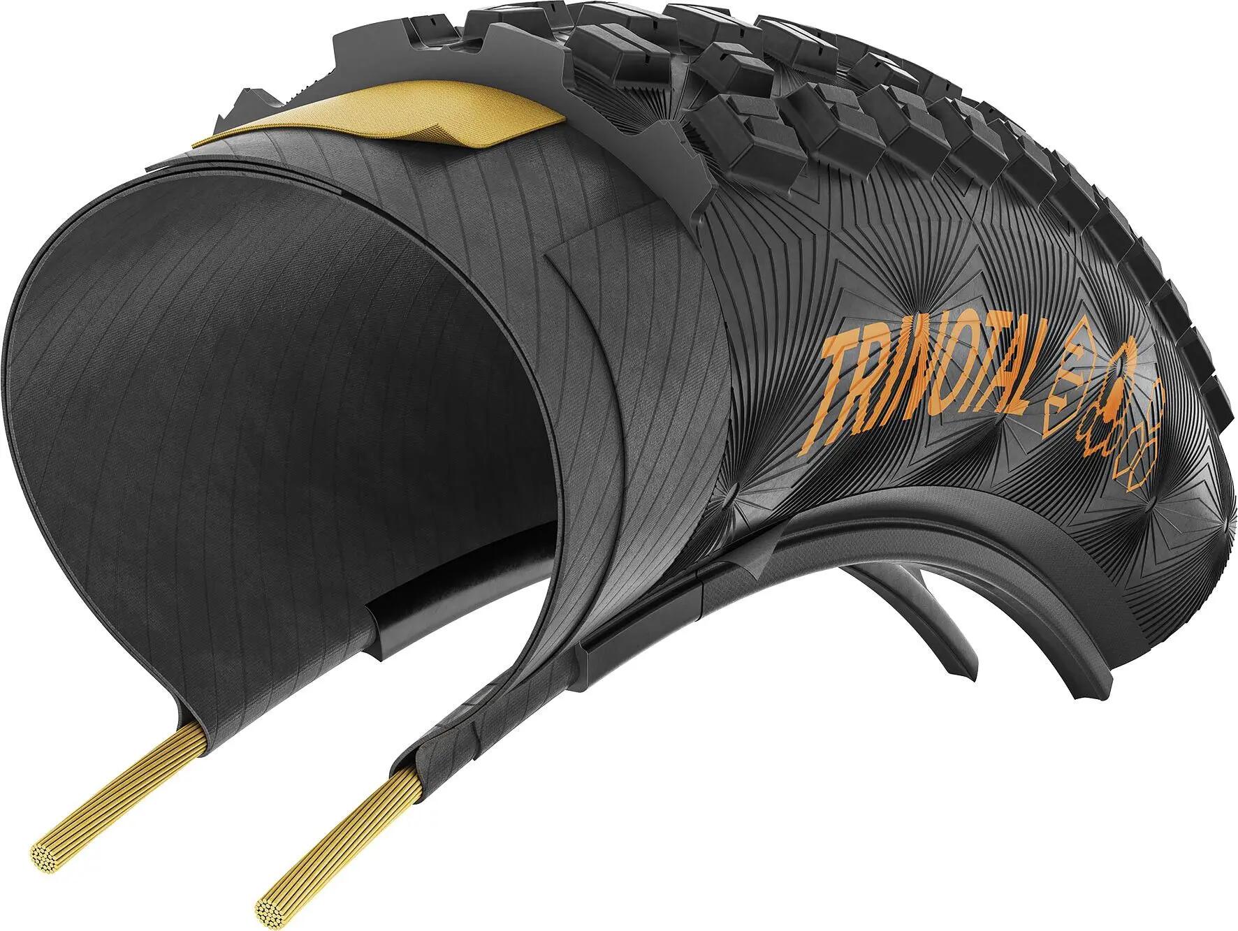 Pneumatico MTB Continental Trinotal 29'' Tubeless Ready Pieghevole Race Casing G 4/5