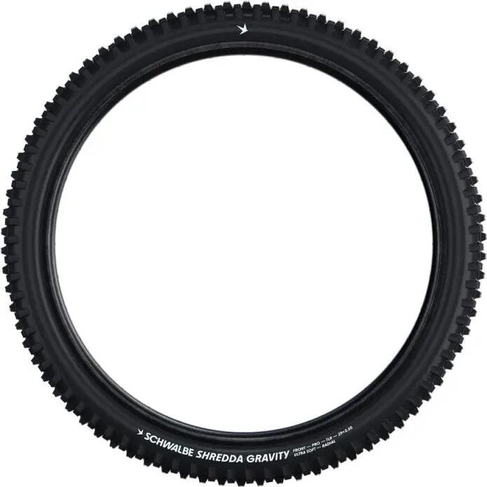 MTB-Reifen Schwalbe Shredda Front 29'' Tubeless Ready Weich Gravity Pro Radial A 3/7