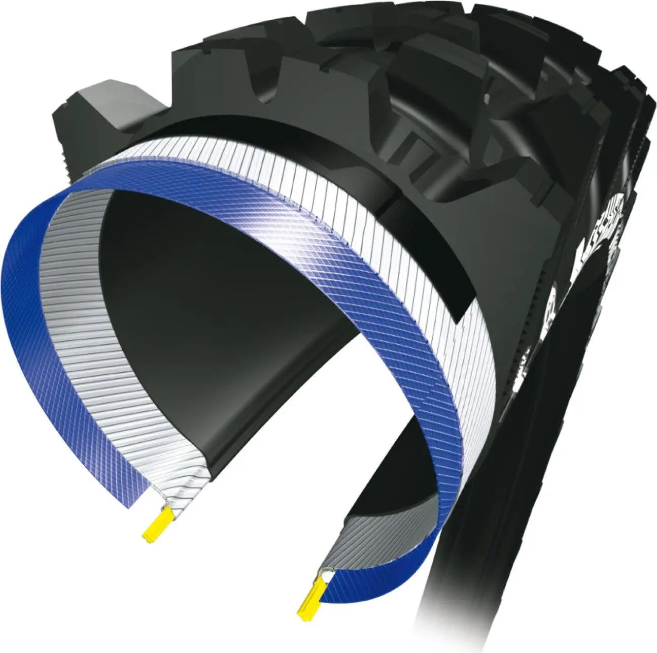 MICHELIN Wild Enduro Gum-X MTB Front Type Tubeless Ready 27.5 '' plegable negro 2/4