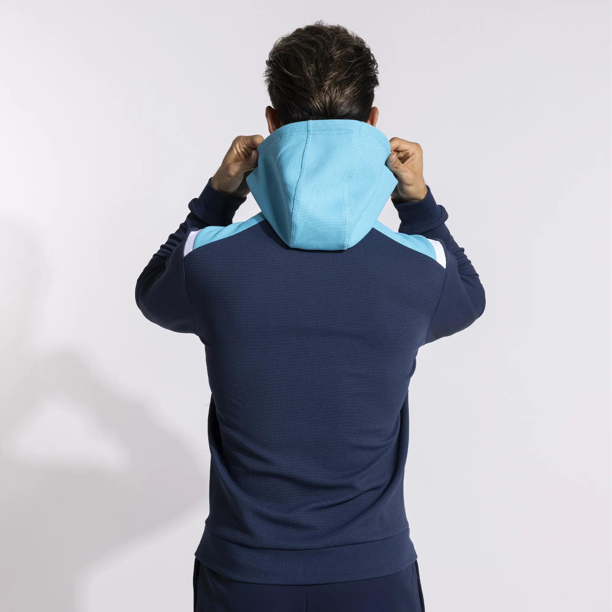 Veste À Capuche Football Homme Joma Toledo Bleu Marine 3/5