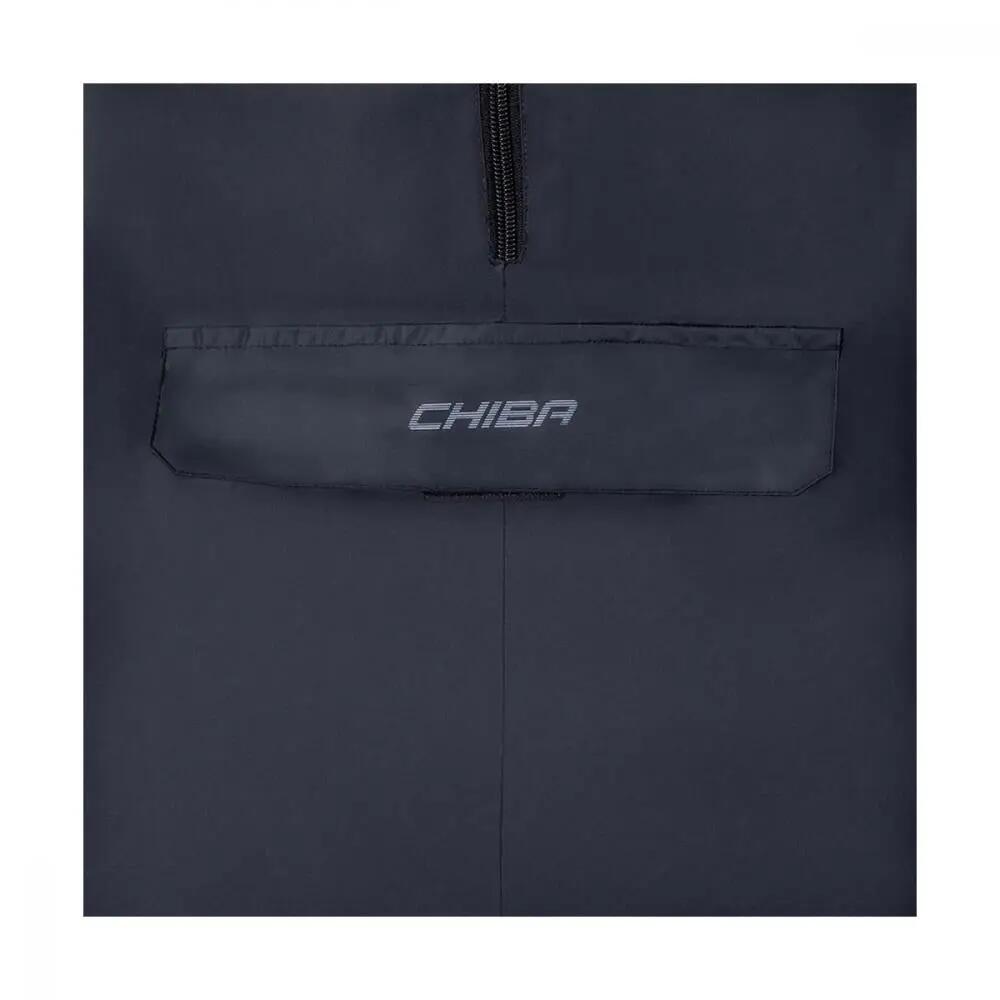 Chiba Regenponcho zwart Gr XL\/XXL 3/3