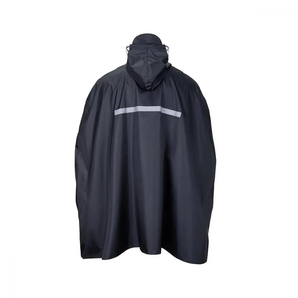 Chiba Regenponcho zwart Gr XL\/XXL 2/3