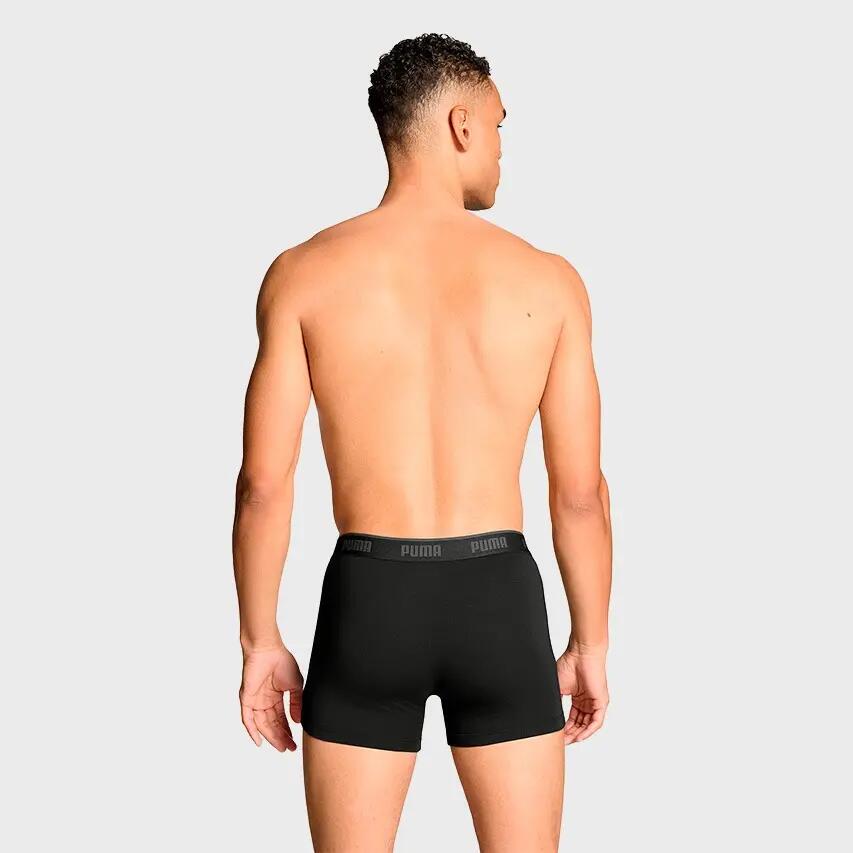 Multi-Sport Heren Comfort Stretch 3-Pack Boxers Zwart & Grijs Multi 4/8