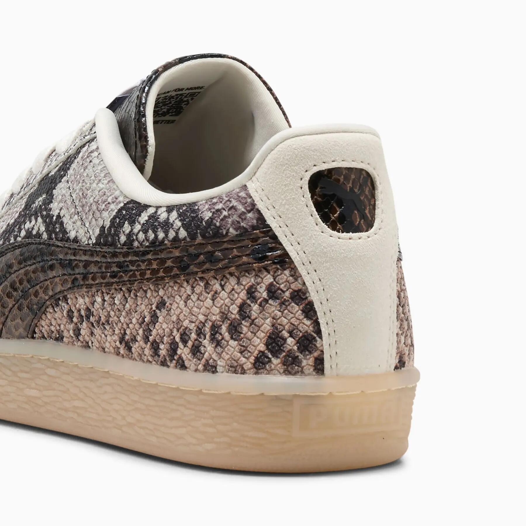 Tênis esportivo feminino Puma SUEDE SNAKE 6/7