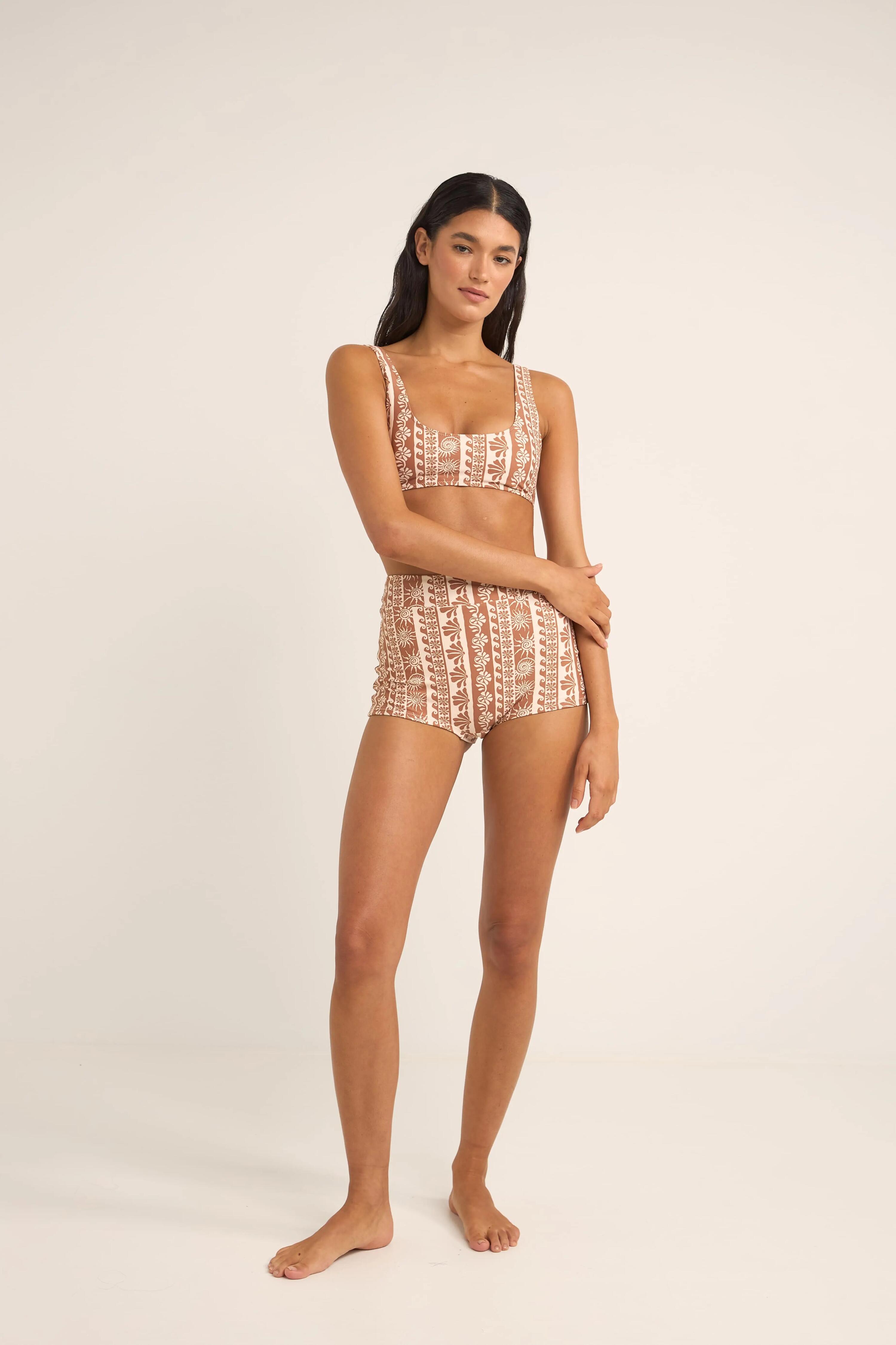 Seafarer Crop - Top de Banho Mulher 4/5