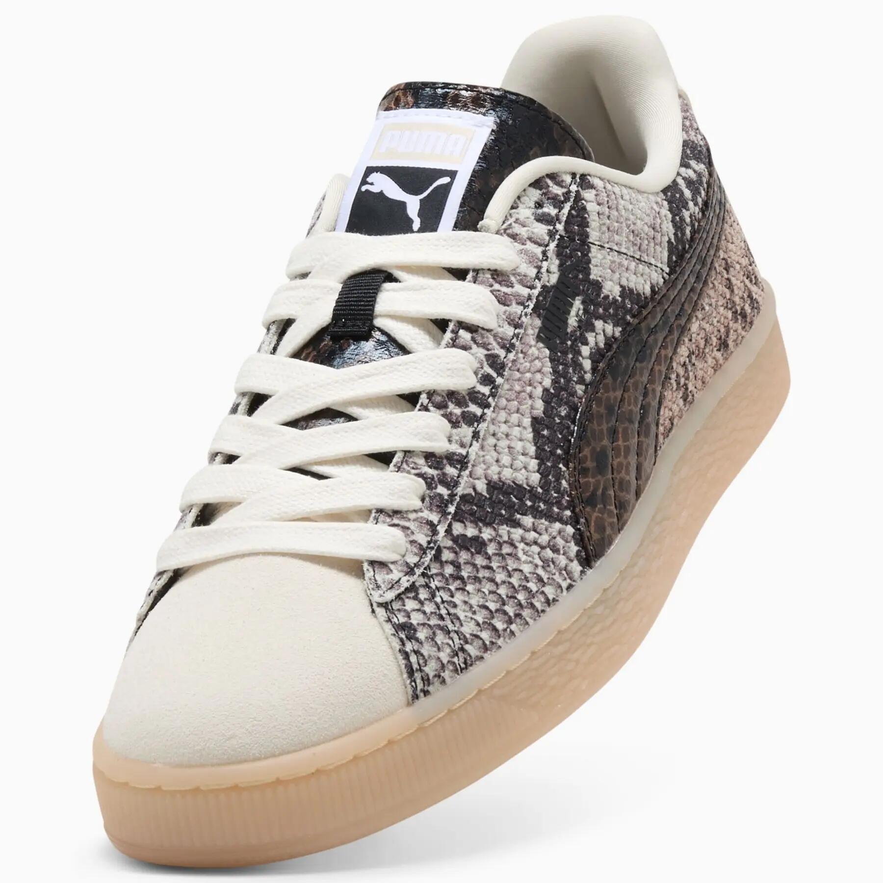 Tênis esportivo feminino Puma SUEDE SNAKE 5/7