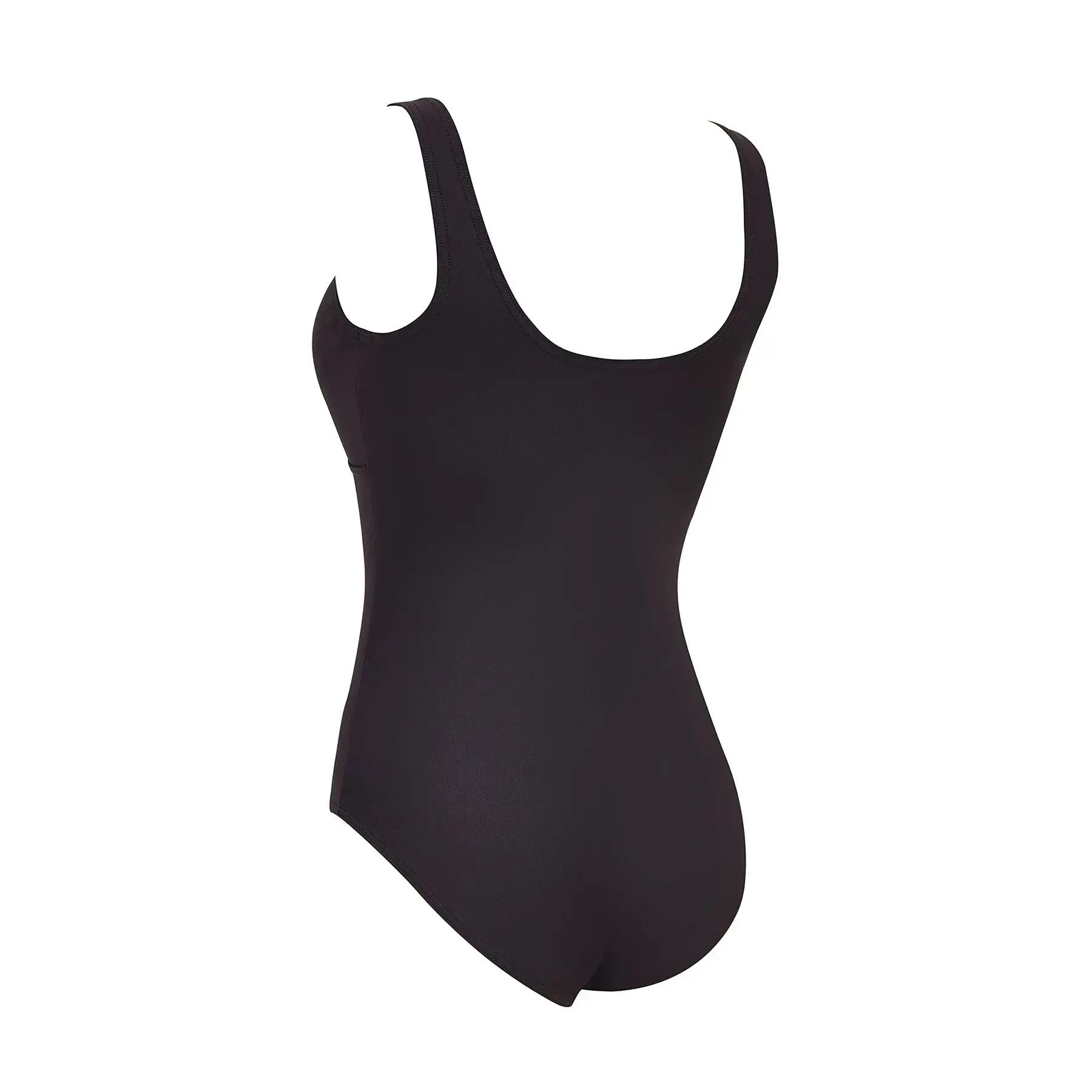 Zoggs Marley Scoopback One-Piece Swimsuit Black Size 42 5/6